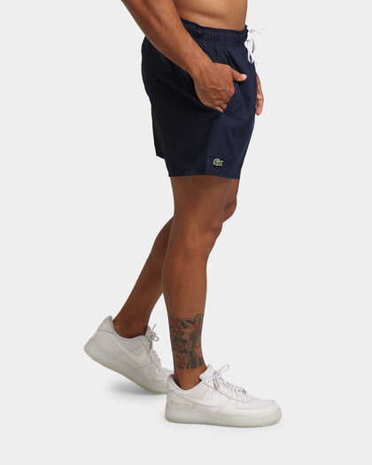 Lacoste Block Colour Swim Shorts Navy Blue/Black