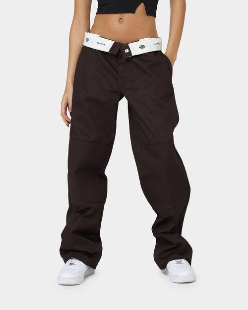 Dickies Loose Double Knee Work Pants Dark Brown
