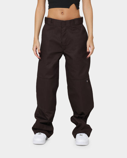 Dickies Loose Double Knee Work Pants Dark Brown