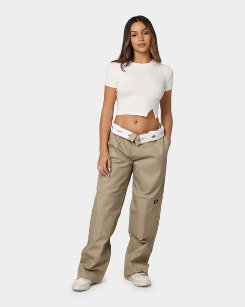Dickies Loose Double Knee Work Pants Khaki