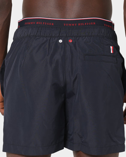 Tommy Hilfiger Double Waist Medium Drawstring Swim Shorts Desert Sky