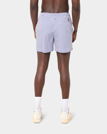 Tommy Hilfiger Medium Drawstring Swim Shorts Hilfiger Blue Stripe