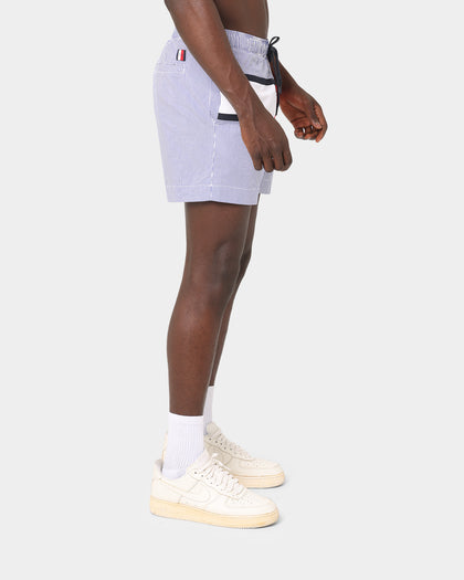 Tommy Hilfiger Medium Drawstring Swim Shorts Hilfiger Blue Stripe