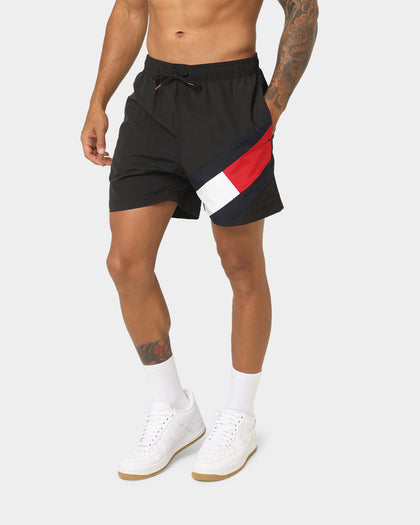 Tommy Hilfiger Slim Fit Medium Drawstring Shorts Black