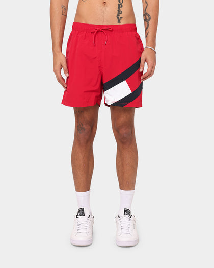 Tommy Hilfiger Slim Fit Medium Drawstring Shorts Primary Red