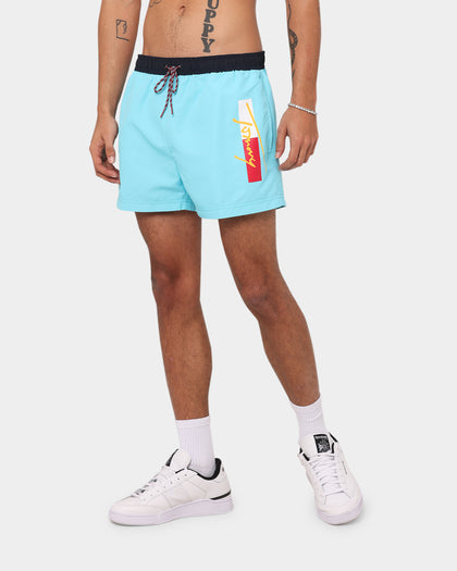 Tommy Hilfiger Short Drawstring Swim Shorts Fresh Aqua