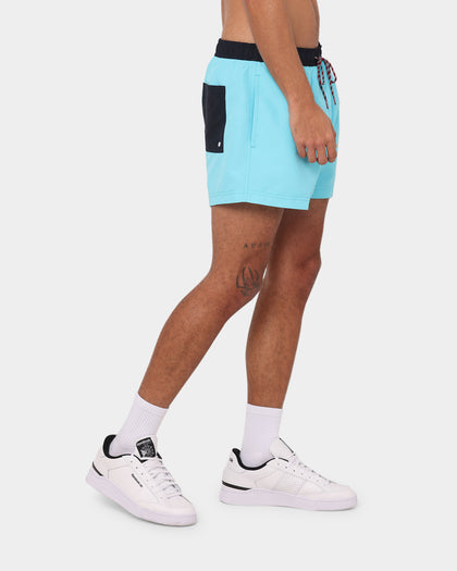 Tommy Hilfiger Short Drawstring Swim Shorts Fresh Aqua