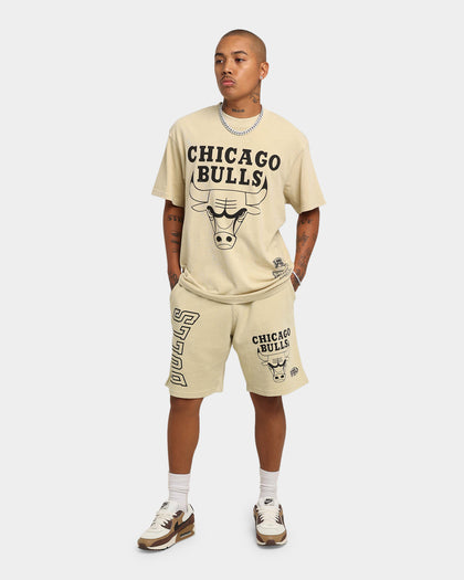 Mitchell & Ness Chicago Bulls Desert Sand Stencil Shorts Desert Sand
