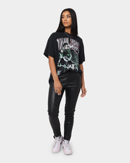 XXIII Women's Callia Faux Leather Pant Black