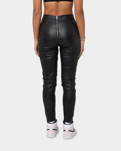 XXIII Women's Callia Faux Leather Pant Black