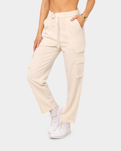 XXIII Women's Mae Cargo Pant Cream