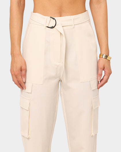 XXIII Women's Mae Cargo Pant Cream