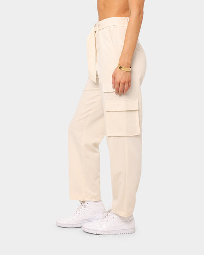 XXIII Women's Mae Cargo Pant Cream