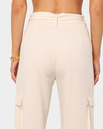 XXIII Women's Mae Cargo Pant Cream