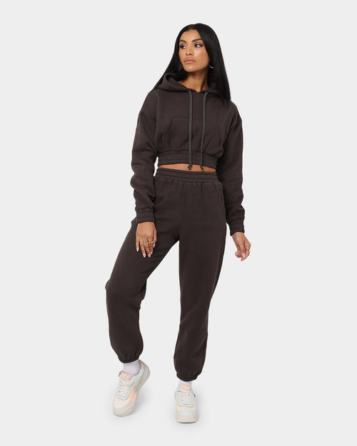 XXIII Women's Zinnia High Waist Track Pant Black Wash