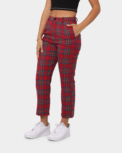 XXIII Women's Shary Tartan Pant Red