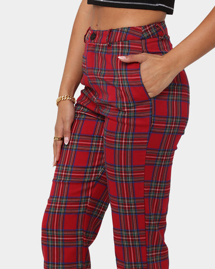 XXIII Women's Shary Tartan Pant Red