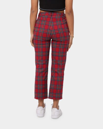 XXIII Women's Shary Tartan Pant Red