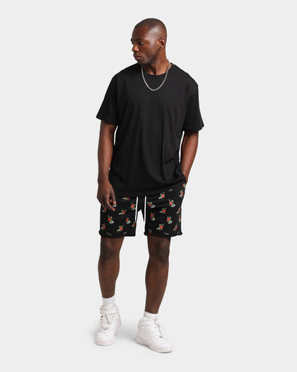 Carre Ament Repeat Rugueux Shorts Black