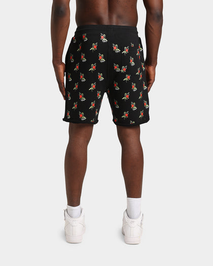 Carre Ament Repeat Rugueux Shorts Black