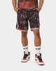 Carré Bandana Ultra Basketball Shorts Black/Red
