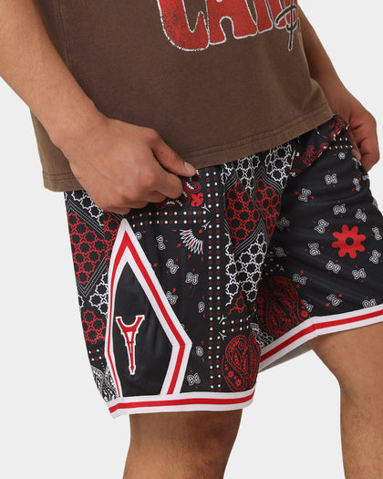 Carré Bandana Ultra Basketball Shorts Black/Red