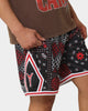 Carré Bandana Ultra Basketball Shorts Black/Red