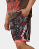 Carré Bandana Ultra Basketball Shorts Black/Red