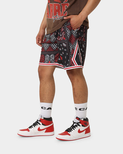 Carré Bandana Ultra Basketball Shorts Black/Red