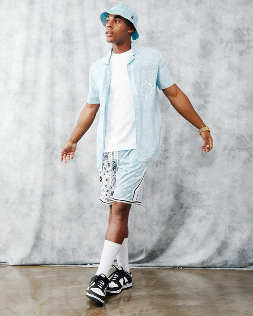 Carre Bandana Ultra Ball Shorts Light Blue