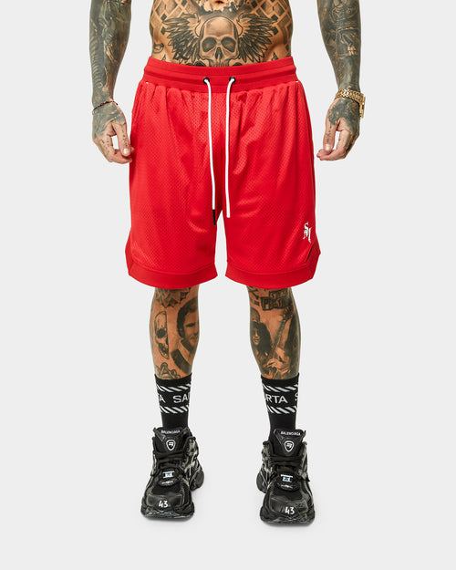 Saint Morta Alpha Homora Basketball Shorts Red