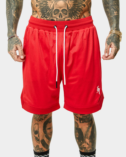 Saint Morta Alpha Homora Basketball Shorts Red