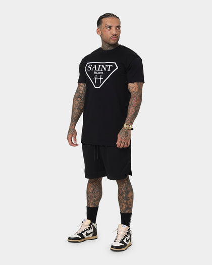 Saint Morta Workshop Basketball Shorts Black/Black