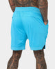 Saint Morta Workshop Basketball Shorts Cyan