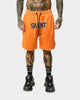 Saint Morta Workshop Basketball Shorts Orange/Black