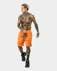 Saint Morta Workshop Basketball Shorts Orange/Black