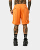 Saint Morta Workshop Basketball Shorts Orange/Black
