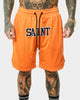 Saint Morta Workshop Basketball Shorts Orange/Black