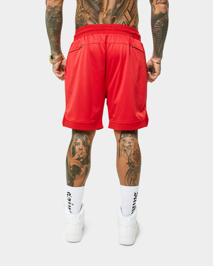 Saint Morta Workshop Basketball Shorts Red/Black