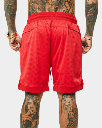 Saint Morta Workshop Basketball Shorts Red/Black