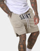 Saint Morta Workshop Basketball Shorts Stone