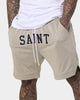Saint Morta Workshop Basketball Shorts Stone