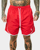Saint Morta Icarus Vintage Running Shorts Red