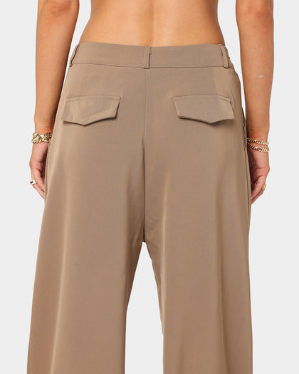 XXIII Women's High tailored Pant Tan