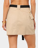 XXIII Women's Lara Cargo Skirt Tan