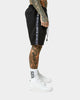 Saint Morta Monolith Sport Track Shorts Black/Navy