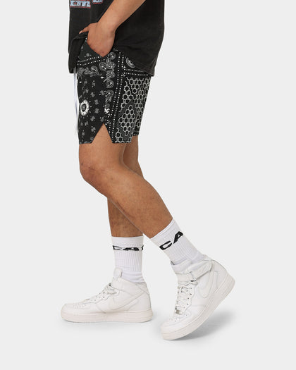 Carré Bandana Ultra Flannel Shorts Black/White