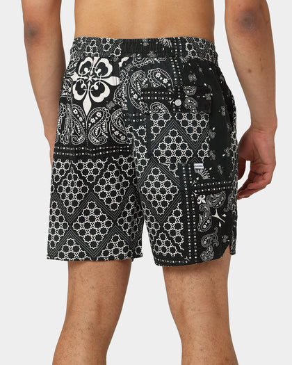 Carré Bandana Ultra Flannel Shorts Black/White