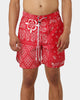 Carré Bandana Ultra Flannel Shorts Red