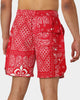 Carré Bandana Ultra Flannel Shorts Red